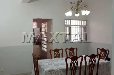 Sobrado 2 dormitórios, 2 banheiros, sala para 2 ambientes,  1 vaga, na região de santana