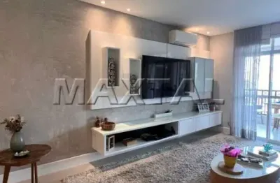 Apartamento no jardim são paulo com 3 dormitórios, 3 suítes, 3 vagas de garagem com 121m²