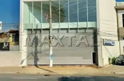 Galpão comercial de 450 m², com escritório, 2 banheiros, porta automática. próximo a marginal tietê.