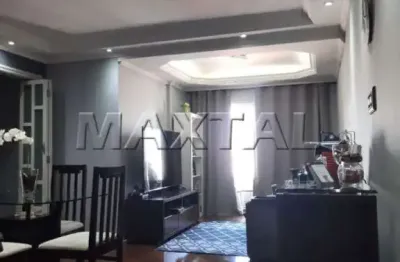 Apartamento 97m² à venda na vila aurora, 3 dormitórios, 2 vagas, portaria 24 horas