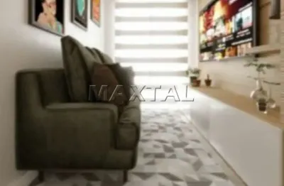 Apartamento novo para venda na casa verde de 41,76m², com 2 dormitórios, 1 sala e 1 banheiro.