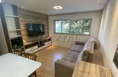Apartamento todo mobiliado no bairro imirim, 65m², 2 dormitórios, 1 vaga de garagem.