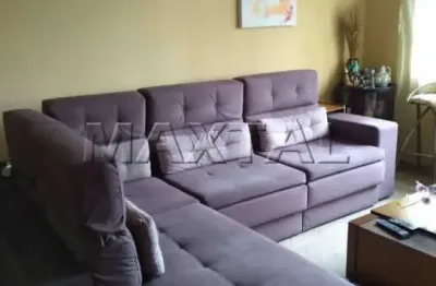 Apartamento Vila Albertina, 110 m²,  3 quartos, 1 sala ampla, 1 cozinha e 2 vagas.