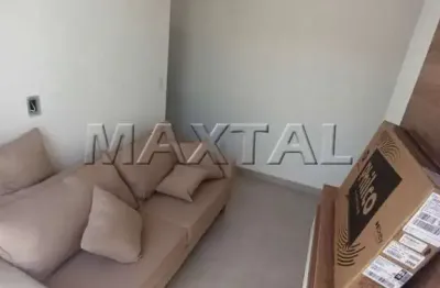 Apartamento novo à venda na casa verde de 41,76m², com 2 dormitórios, 1 sala e 1 banheiro.