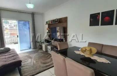 Sobrado com 3 dormitórios, 1 suíte, 3 banheiros, 1 sala e 2 vagas - vila isolina mazzei