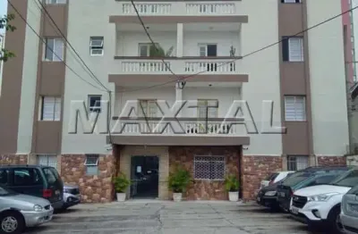 Apartamento à venda com 2 dormitórios, sala e garagem rotativa, em santana.