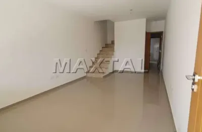 Sobrado novo com 3 dormitórios, quintal, sacada, próximo avenida engenheiro caetano álvares