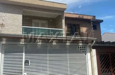Sobrado com 260m2 na vila nova mazzei 3 dormitórios 2 suítes 5 banheiros  2 vagas