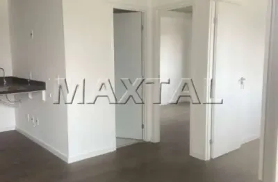 Apartamento studio à venda em santana, de 45,22m², com 1 banheiro e 1 vaga de garagem.