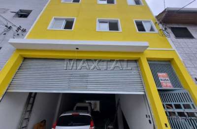 Apartamento para locação com 1 dormitório, sala, cozinha, área de serviço e terraço, em santana.