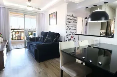 Apartamento 60m² à venda vila dom pedro ii, 2 dormitórios, sala com  varanda, 2 banheiros, 2 vagas.