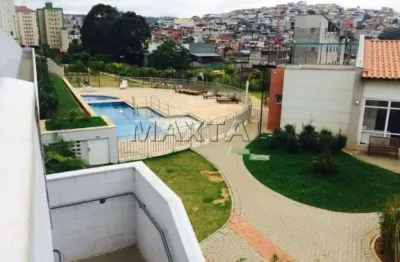 Apartamento à venda de 53m², com 2 quartos, 1 suíte, sala e piscina. vila bela vista.