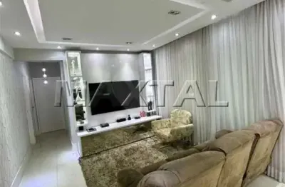 Apartamento de 107m² com 3 dormitórios, 3 suítes, 5 banheiros e 3 vagas, em santana.