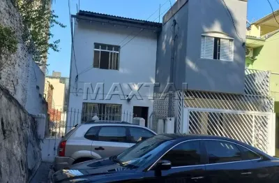 Casa em vila tranquila na região de santana, 100m², 2 dormitórios, sala, quintal, 1 vaga.
