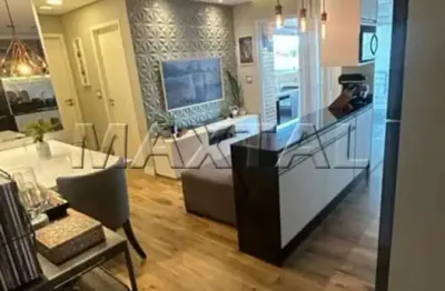 Apartamento na parada inglesa com 2 dormitórios, 1 suíte, 1 vaga de garagem de 60m²