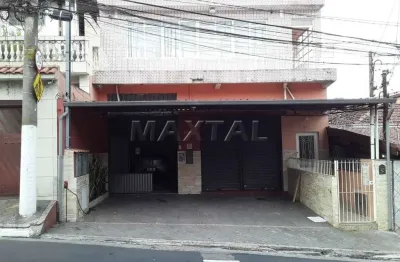 Sobrado residencial ou comercial 295m² 3 dormitórios sala, cozinha, 2 banheiros, e com loja de 90m².