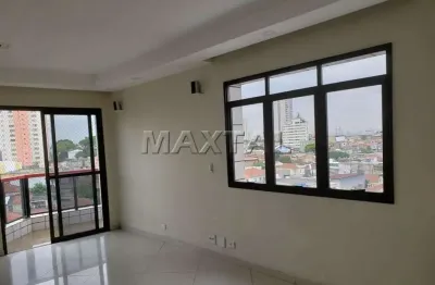 Apartamento tucuruvi, 3 dormitórios, 1 suíte, cozinha, área de serviço e sala com varanda.