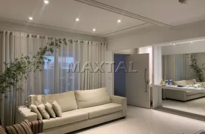 Casa de condomínio 150m² para alugar de alto padrão em santana, 3 dormitórios, 5 banheiros e 2 vagas