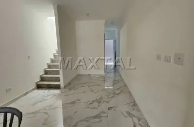 Sobrado à venda, com 110 m², 3 quartos, 1 suíte, 2 vagas, próximo a avenida água fria.