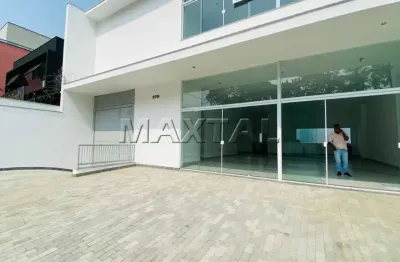 Salão comercial para locação de 438 m² no tucuruvi, com 4 banheiros e 2 vagas.