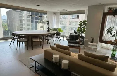 Edifício oscar itaim - 185m² com vista vista deslumbrante, com 4 dormitórios , 4 suítes e 3 vagas