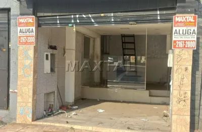 Loja para alugar na avenida cruzeiro do sul, no meio de 2 metrôs, santana e carandiru linha azul.