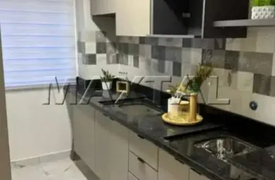 Apartamento à venda. com varanda, 1 dormitório, sala e cozinha, com 25m². em santana.