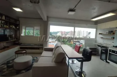 Studio à venda de 30m², com um dormitório, sala e cozinha.  jardim paraiso.