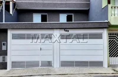 Sobrado à venda no limão com 3 dormitórios, 1 suíte, 2 vagas de garagem, de 100m²