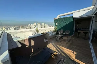 Cobertura penthouse exclusiva à venda com vista panorâmica de são paulo. em santana.
