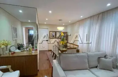 Apartamento à venda de 110m², com 3 dormitórios e 2 vagas. 110m² e lazer completo.