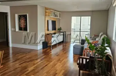 Apartamento mobiliado de 163 m² alto padrão com 3 dormitórios - santa terezinha