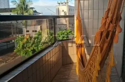 Apartamento a venda em praia grande, 92 metros quadrados, 2 dormitórios  2 banheiros e 1 vaga.