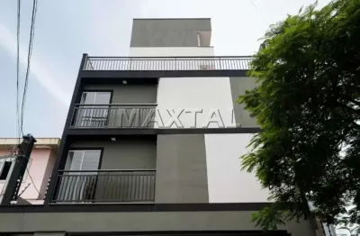Apartamento com 2 quartos, 1 sala, cozinha americana e lavanderia com 43m², na vila mazzei.