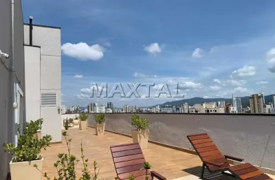 Apartamento 40,40m² à venda na vila pauliceia, com 2 dormitórios, sala com varanda