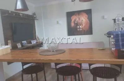 Apartamento à venda com vista para o mar, de 48m² e 1 dormitório, em são vicente.