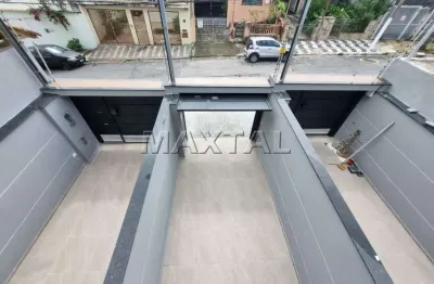 Sobrado novo à venda com 160m², 3 suítes, e 3 vagas de garagem, na vila paiva.