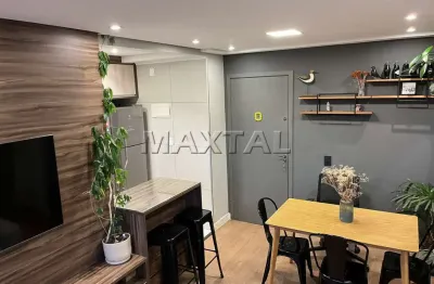 Apartamento à venda 45m² vila nova cachoerinha, 2 dormitórios, 1 banheiro, 1 vaga e lazer completo.