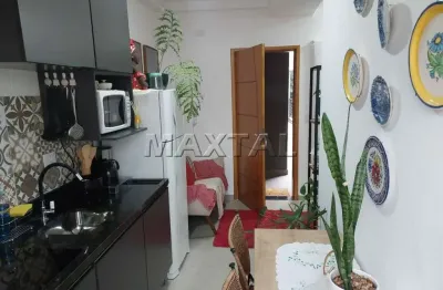 Apartamento com 28m², 1 dormitório, sala, cozinha, banheiro, em santana. mobiliado.