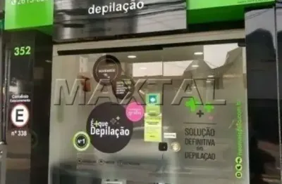 Vende-se ponto comercial em santana - repasse de franquia não mais pelo - depilação a laser.