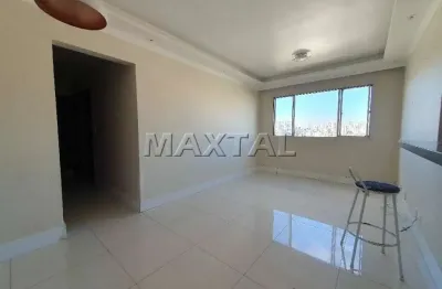 Apartamento à venda no Lauzane Paulista, com 74 m², dois dormitórios e uma vaga de garagem.