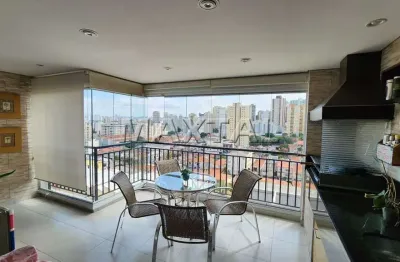 Apartamento à venda com 3 quartos, 3 banheiros, 2 vagas e varanda gourmet em santana