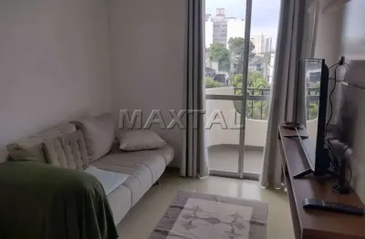 Apartamento para venda como  1 dormitório, 42m² com sacada  e vaga de garagem em santana.
