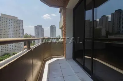 Apartamento para alugar, de 119m², com 3 dormitórios, 1 suíte, 3 vagas, no morumbi.