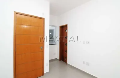 Apartamento para locação no  parque mandaqui, 40m² com 2 dormitórios, sala, cozinha e 1 vaga.