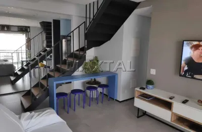 Cobertura duplex 128m² com 3 dormitórios, sendo 2 suítes, 2 vagas. vila guilherme.