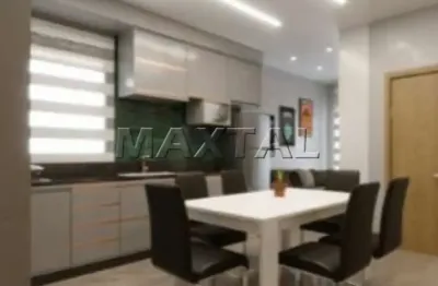 Apartamento cobertura para venda de 46,20m². com 2 dormitórios, 1 sala e 1 banheiro.