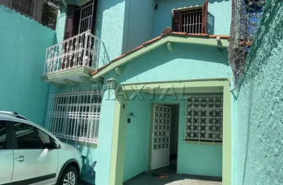 Sobrado à venda com 3 quartos, 2 vagas de garagem e varanda, na santa cecilia