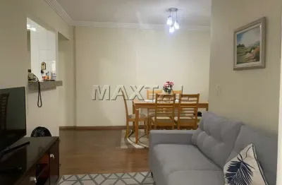 Apartamento de 74m² à venda, com 3 quartos, 2 banheiros, 2 vagas e  lazer completo.