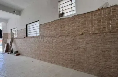 Salão comercial na rua clara camarão esquina com av. imirim, de 120 m² , mezanino e escritório.